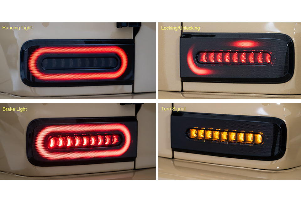 DIY Tail Lights For 2019-2025 Mercedes G Wagon W463A