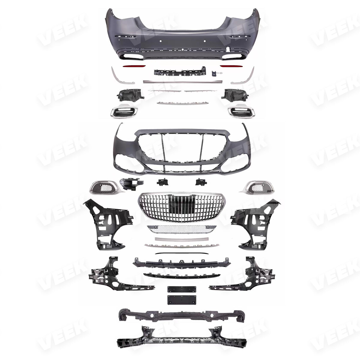 2021+ Maybach Style Body Kit for Mercedes S-Class W223