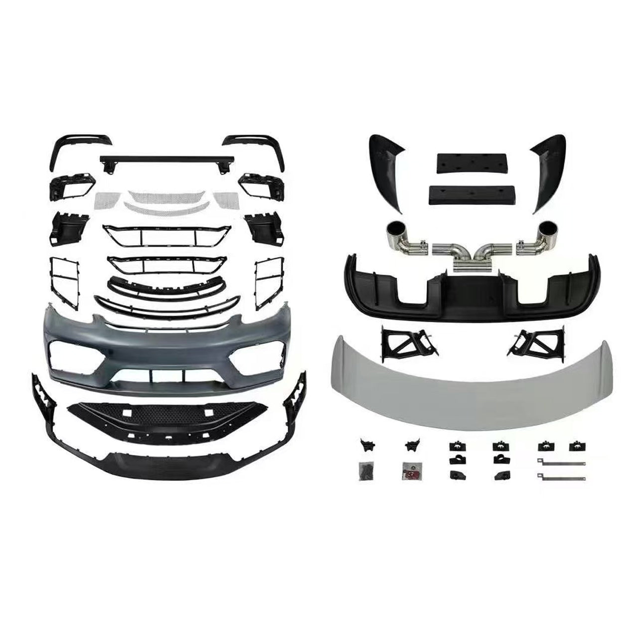 Porsche 2016-2022 718 (982) Upgraded to 19+ GT4 Body Kit