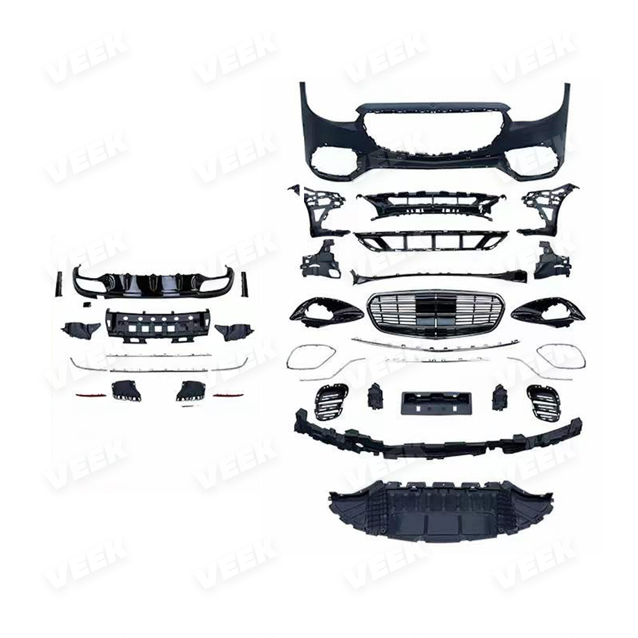 W223 S65 Style Body Kit For Mercedes S-Class W223 Sports Model