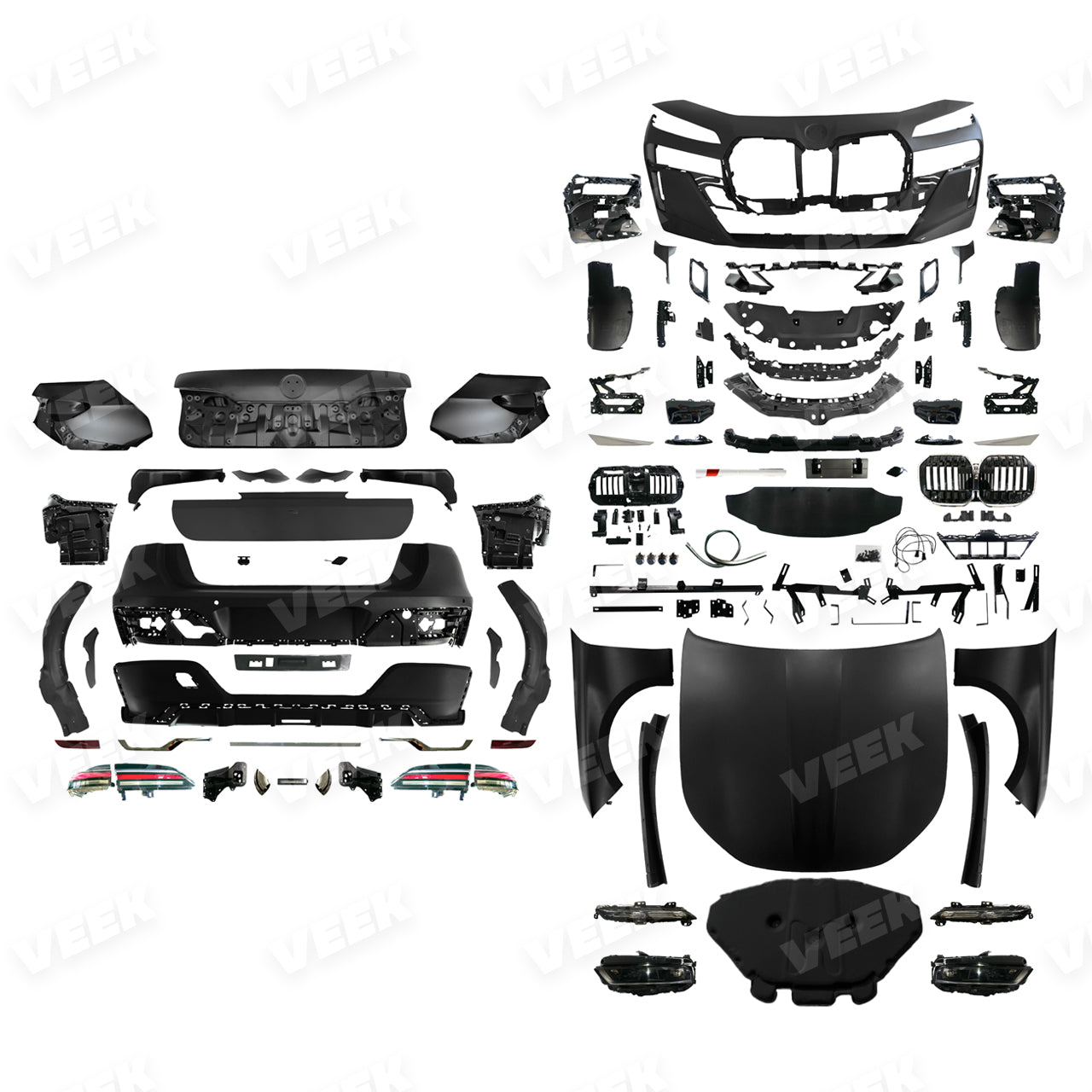 BMW 7 Series F01/F02 (2009-2015) Upgrade Old to New G70 (2024) M Sport Body Kit