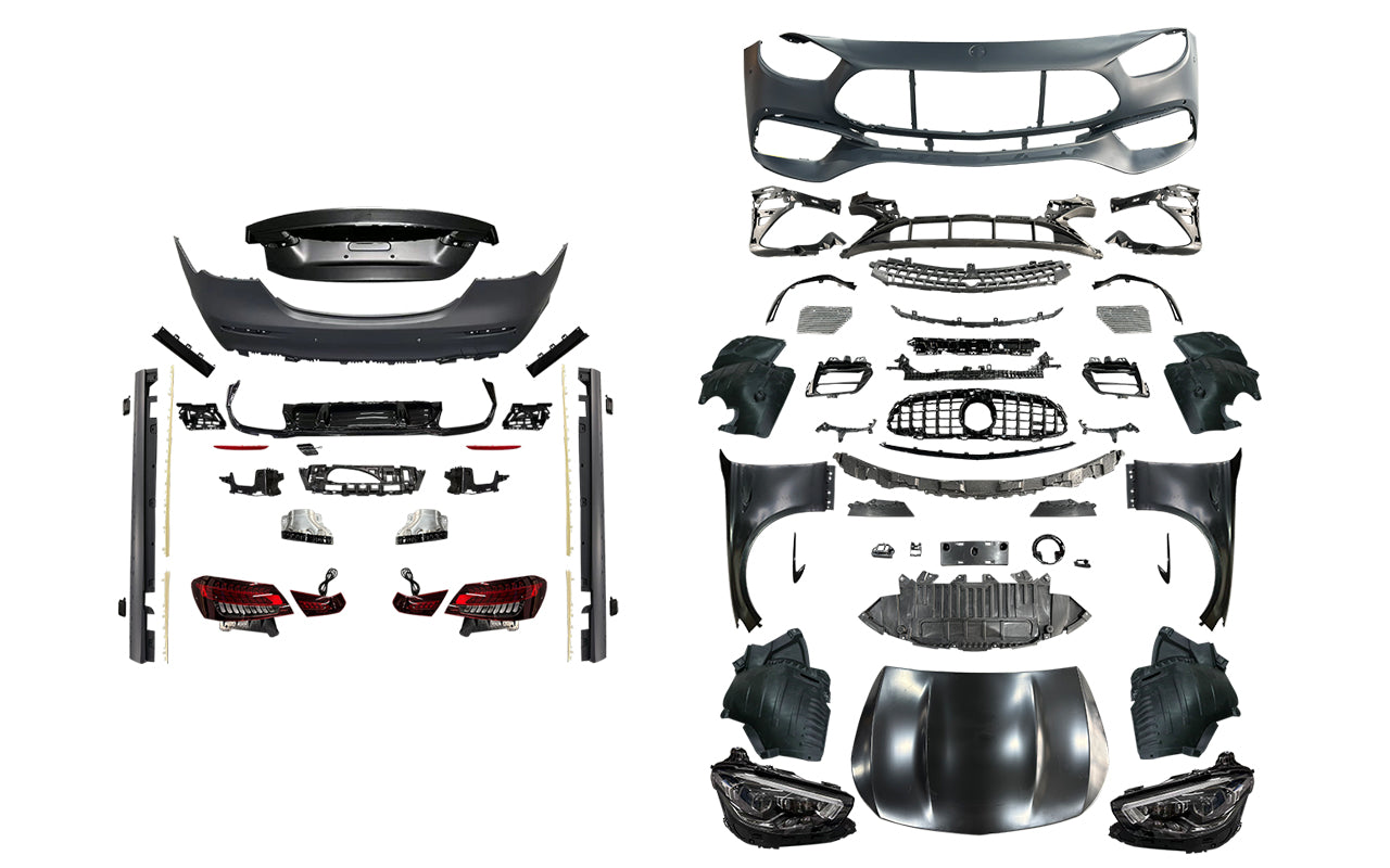 2023 E63 AMG LCI Style Wide Body Kit for Mercedes E-Class W213 (2016-2020)