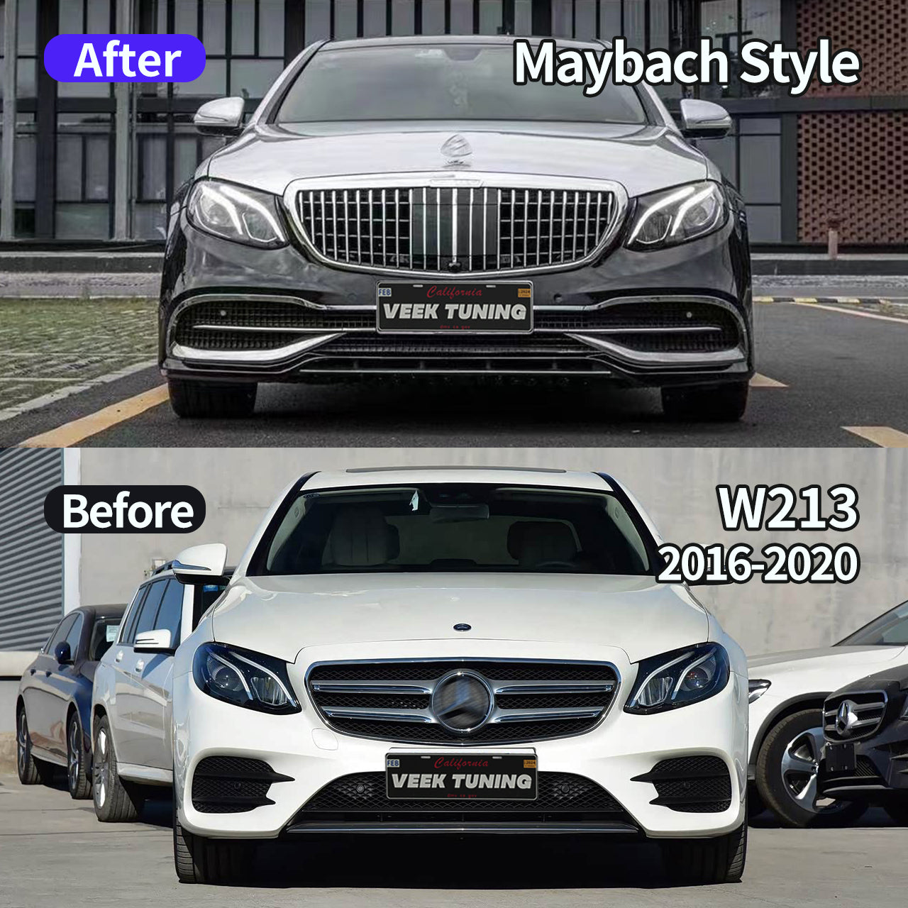 Maybach Style Body Kit for Mercedes E-Class W213