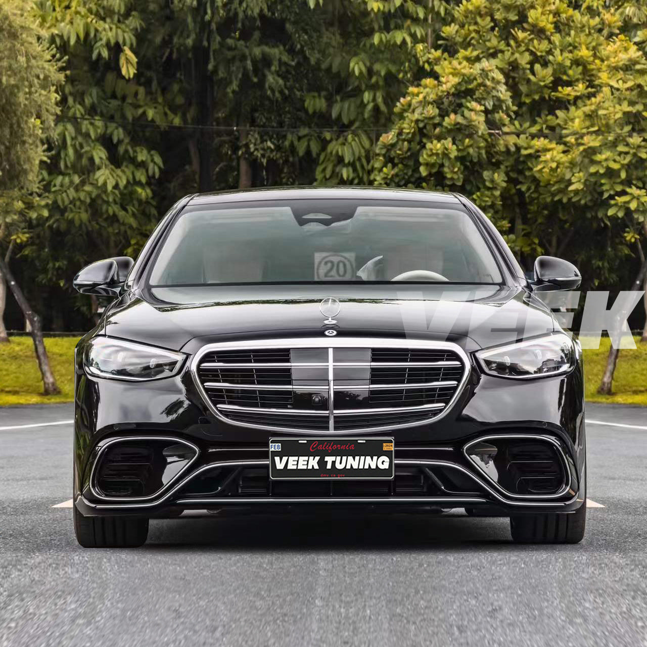 W223 S65 Style Body Kit For Mercedes S-Class W223 Sports Model