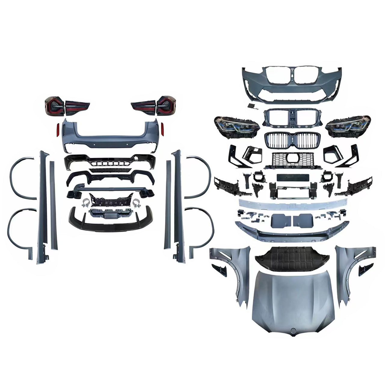 BMW X3 F25 Old Model Upgraded to the New X3M F97 LCI