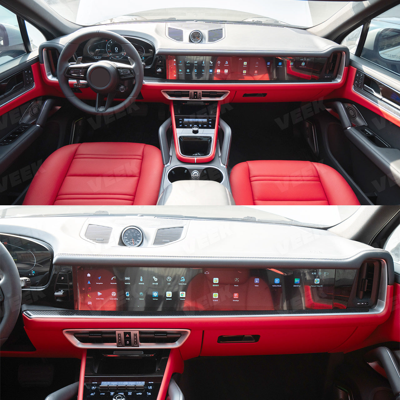 Porsche Cayenne 2011 -2017 958.1/958.2 Interior upgrade Old to New 2024+ 9Y3 Interior Kit