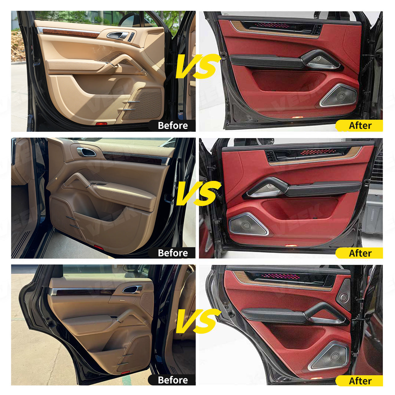 Porsche Cayenne 2011 -2017 958.1/958.2 Interior upgrade Old to New 2024+ 9Y3 Interior Kit