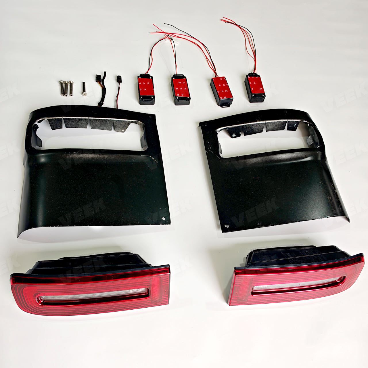 2024 G63 Style LED Tail Lights for Mercedes G Wagon W463 (2002–2018 Conversion)