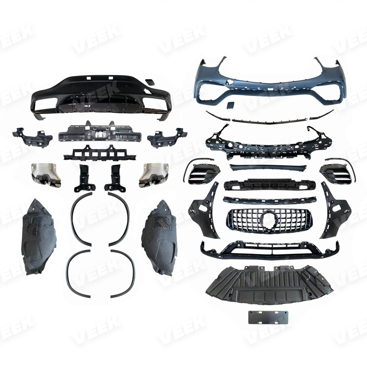 Mercedes GLC Coupe X253 to AMG Stye Body Kit