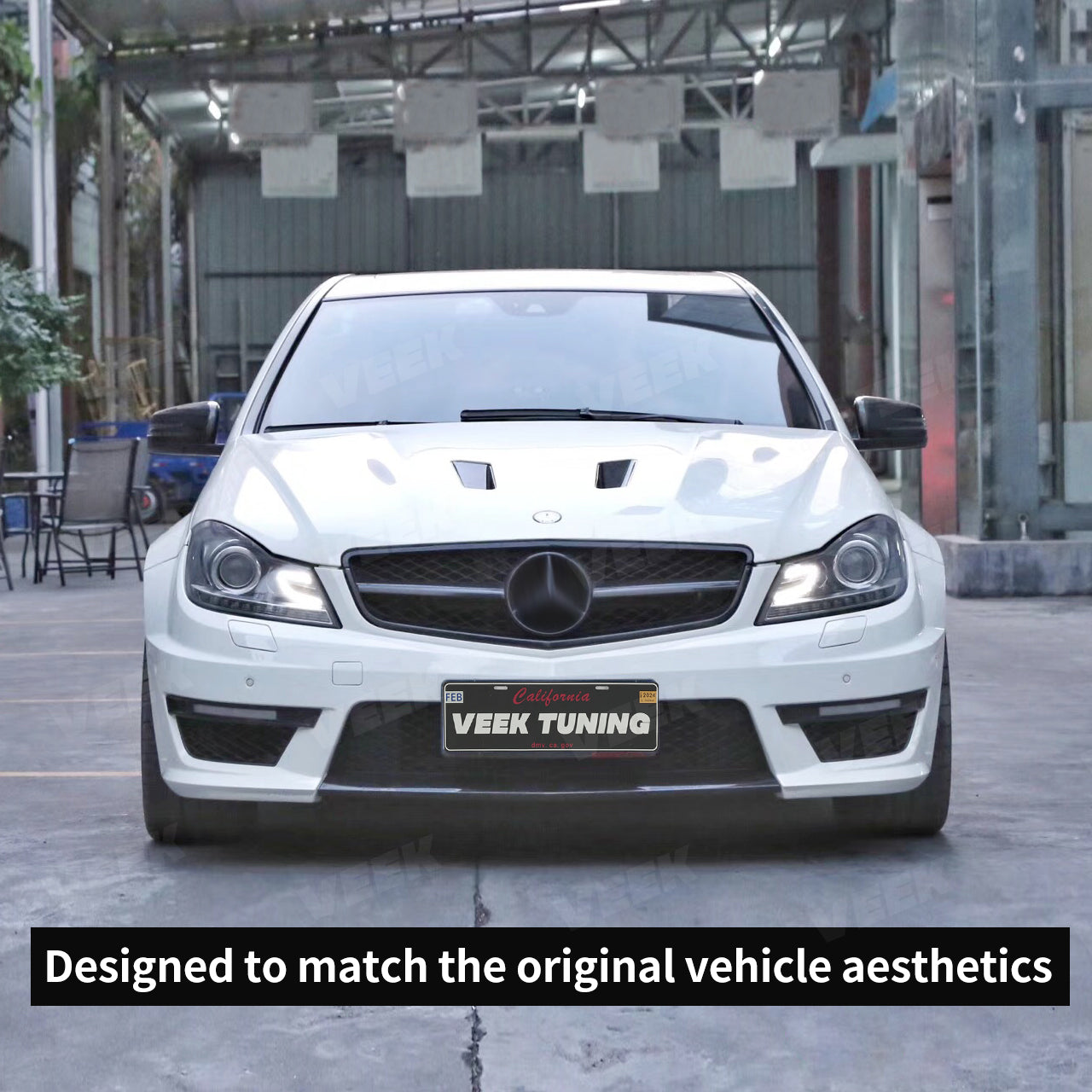 Mercedes C-Class W204 (2008-2014) Upgrade to AMG C63 (2014) Style Conversion Kit