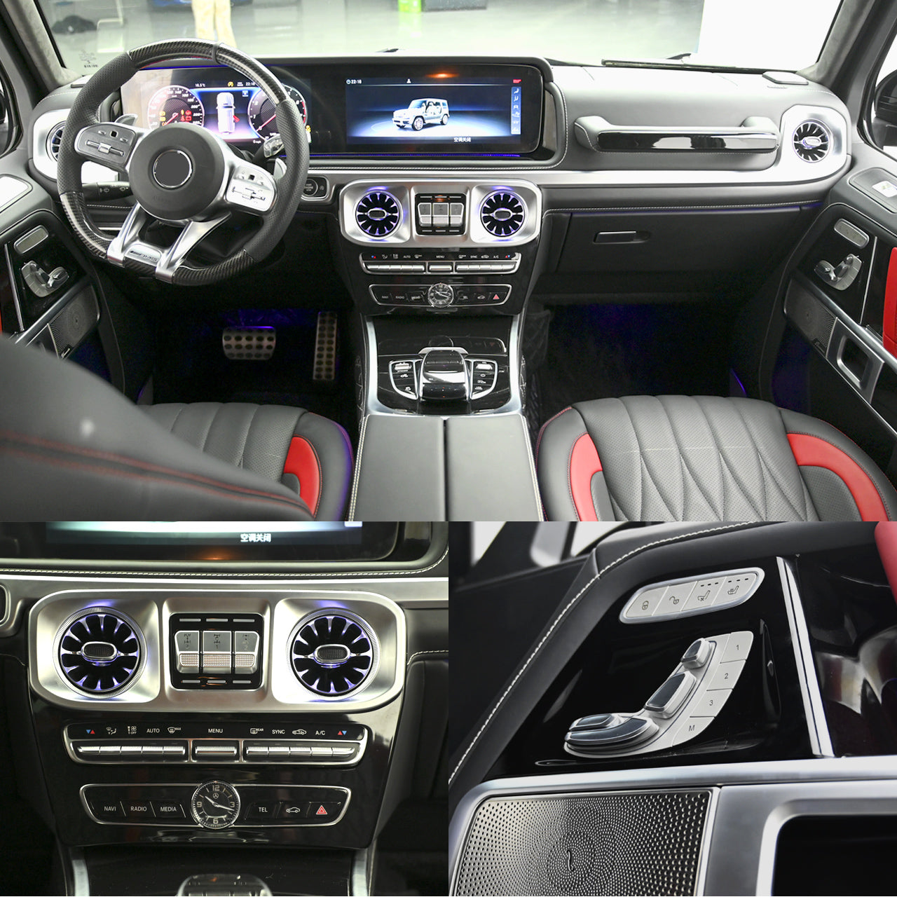 Mercedes-Benz G Wagon W463 2002 -2018 Interior Old to New W463A- Advanced Edition