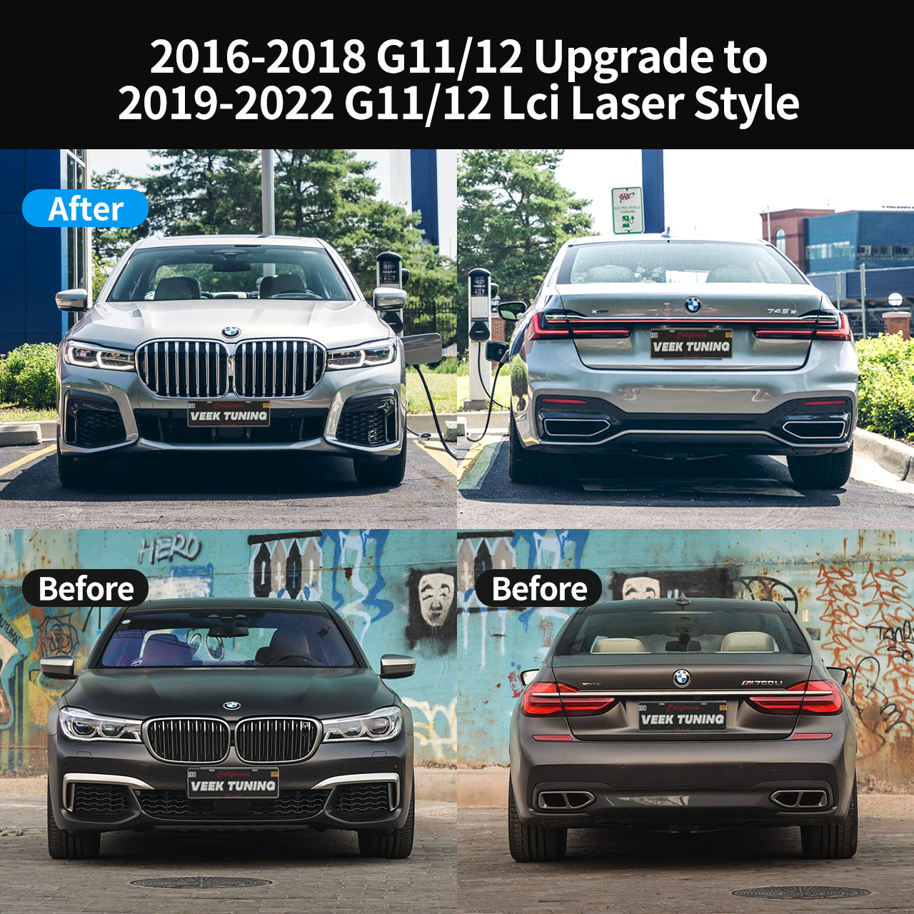 BMW 7 Series G11/12( 2016-2018)to G11/12 Lci(2019-2022) Body Kit