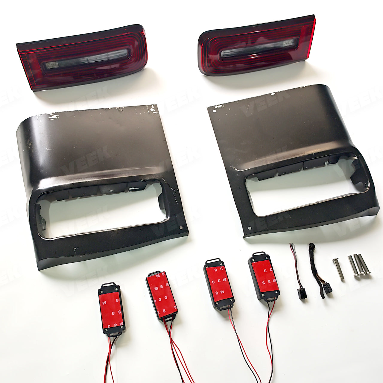 2024 G63 Style LED Tail Lights for Mercedes G Wagon W463 (2002–2018 Conversion)