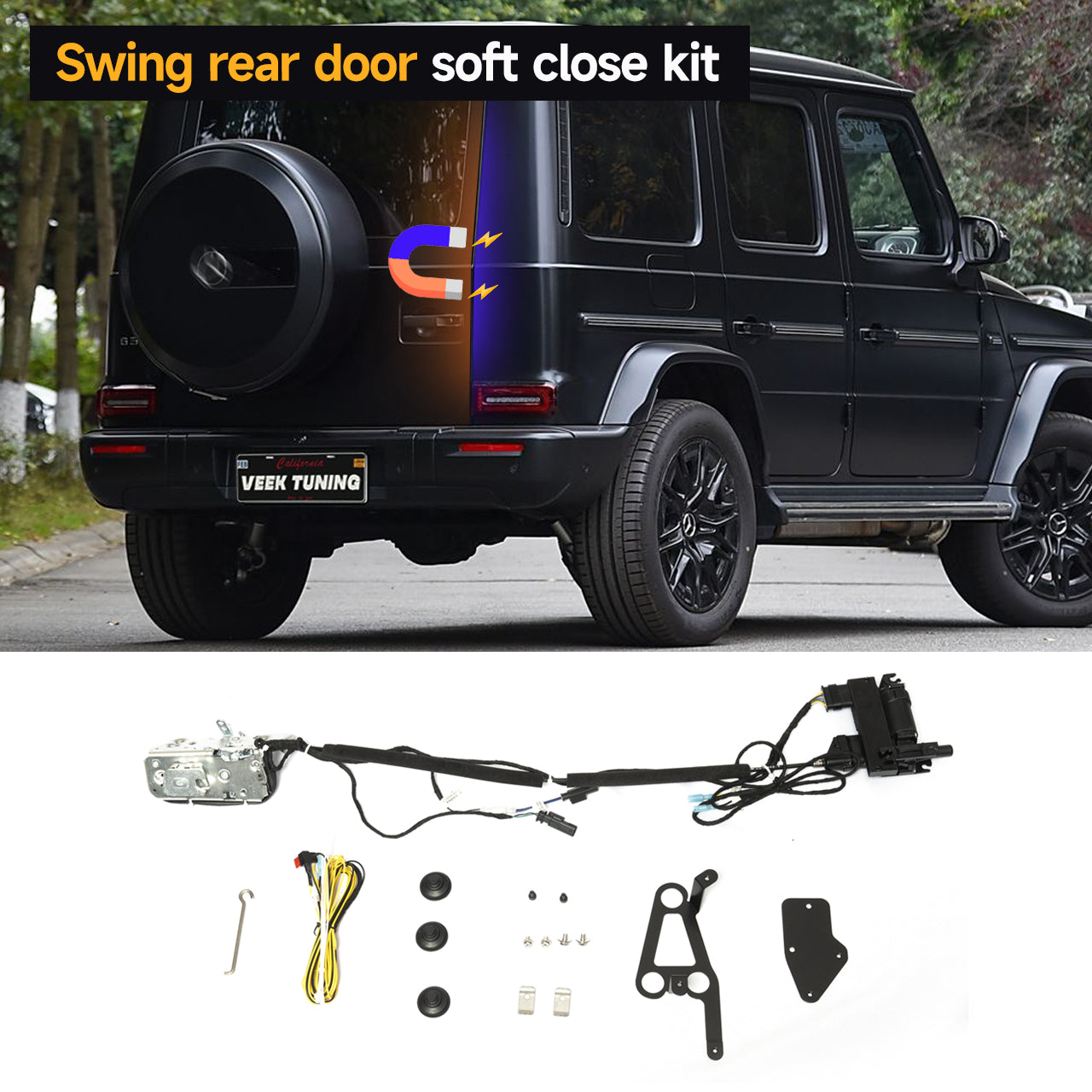 Soft Close Kit for 2012-2025 Mercedes  G Wagon W463/W463A/W465  G500 G63