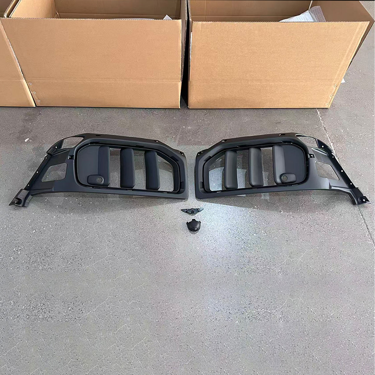 2019-2024 Mercedes G63 W463A to 2026 W465 G63 Front Bumper & Grille Air Intake Vent Upgrade Kit