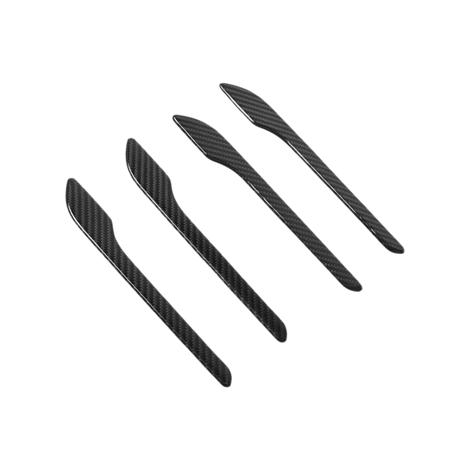 Model 3/Highland/Y Door Handle Dry Carbon Sticker