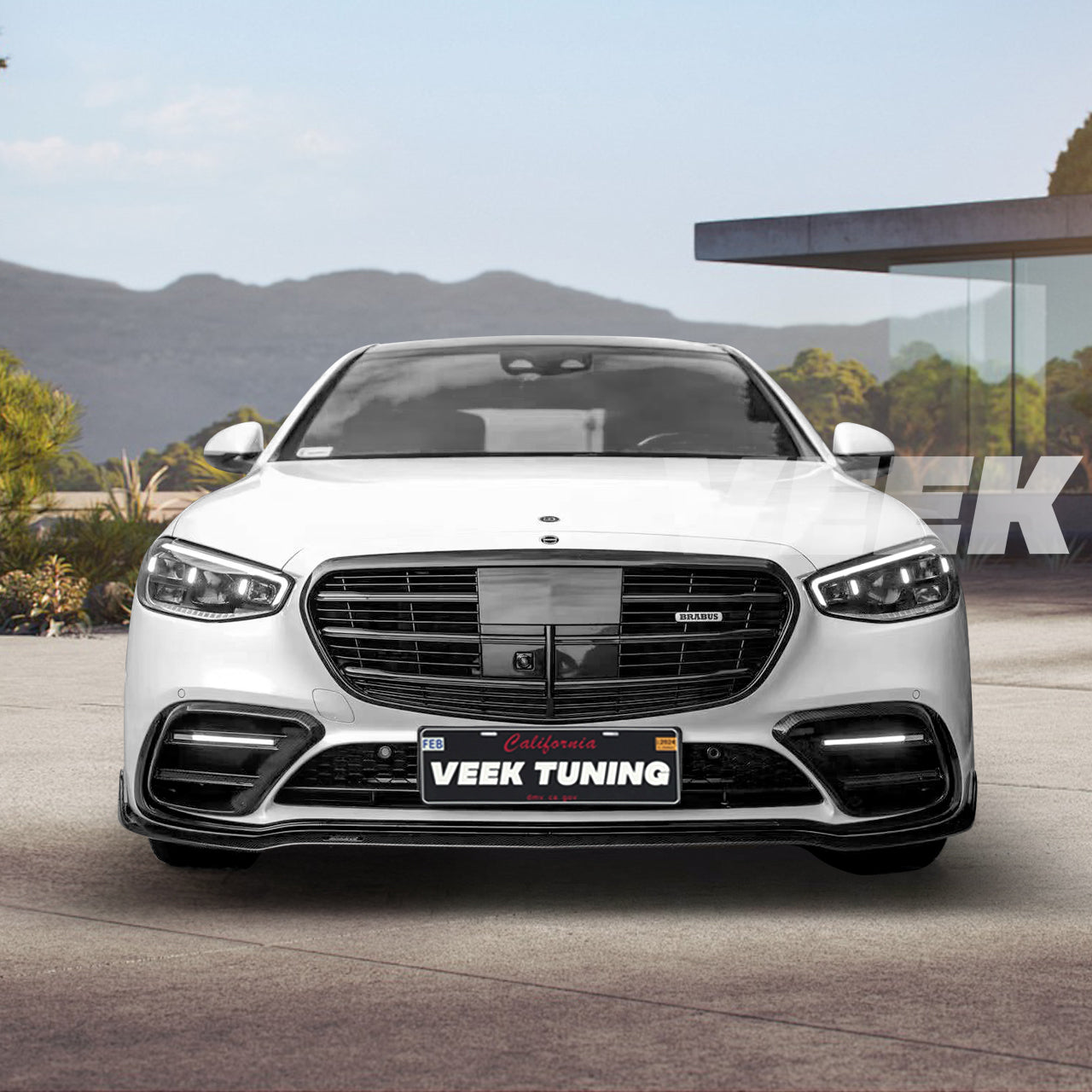 Brabus Style Carbon Fiber Body Kit for Mercedes S-Class W223