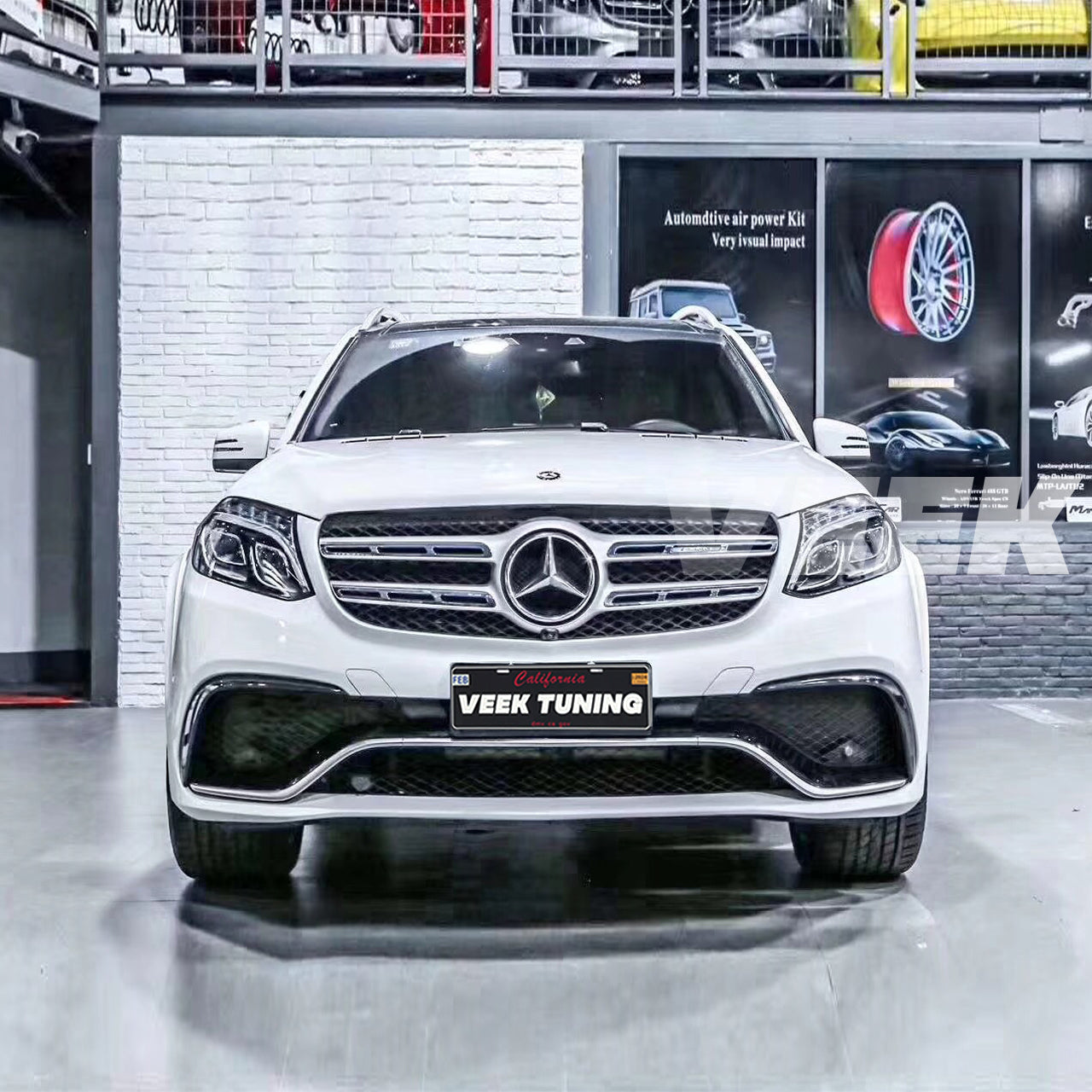 Mercedes GLS 15-19 W166 to GLS63 AMG Stye Body Kit