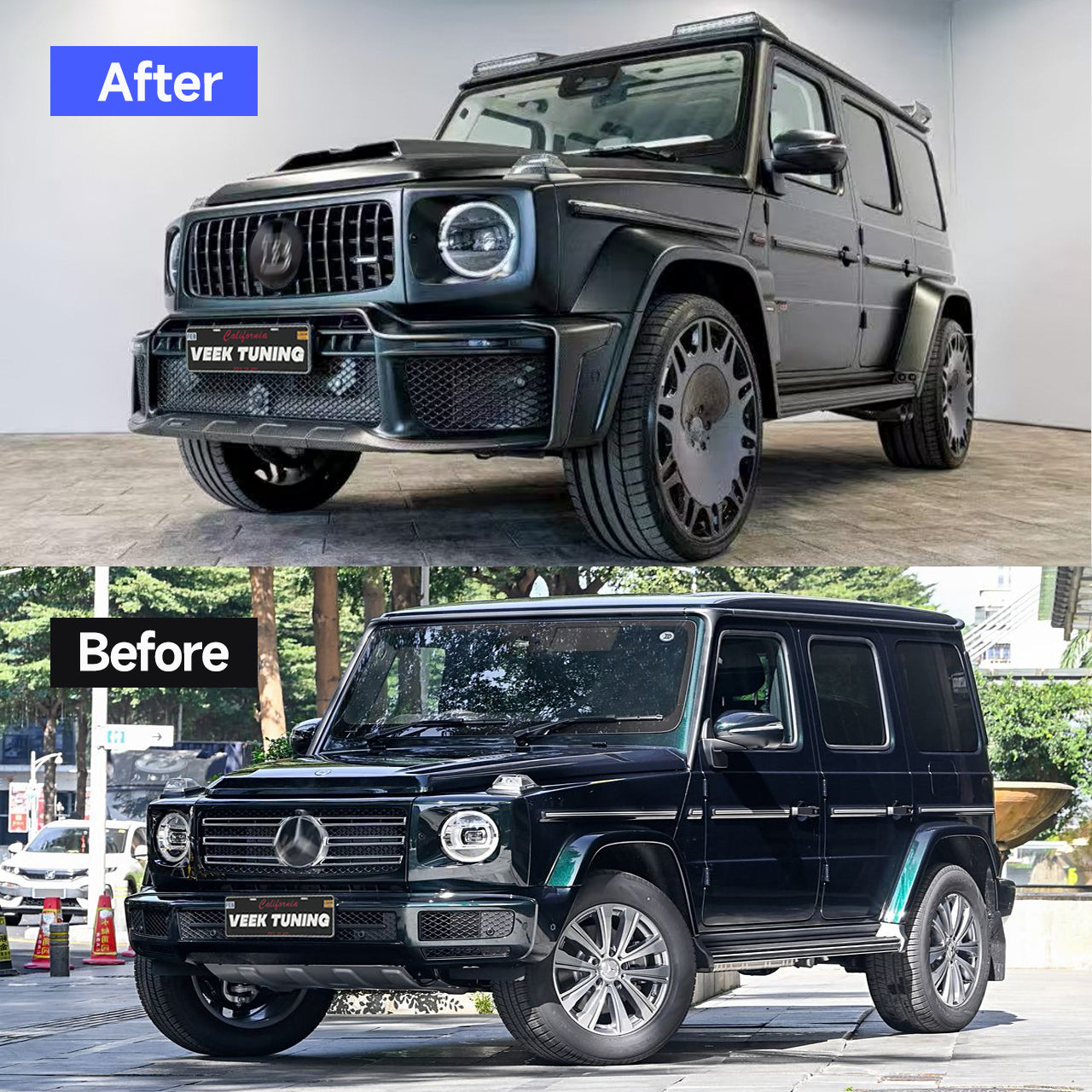 Exterior Upgrade to W465 2025 BRA Style Body Kit For W463A/465 2019–2025 G Wagon