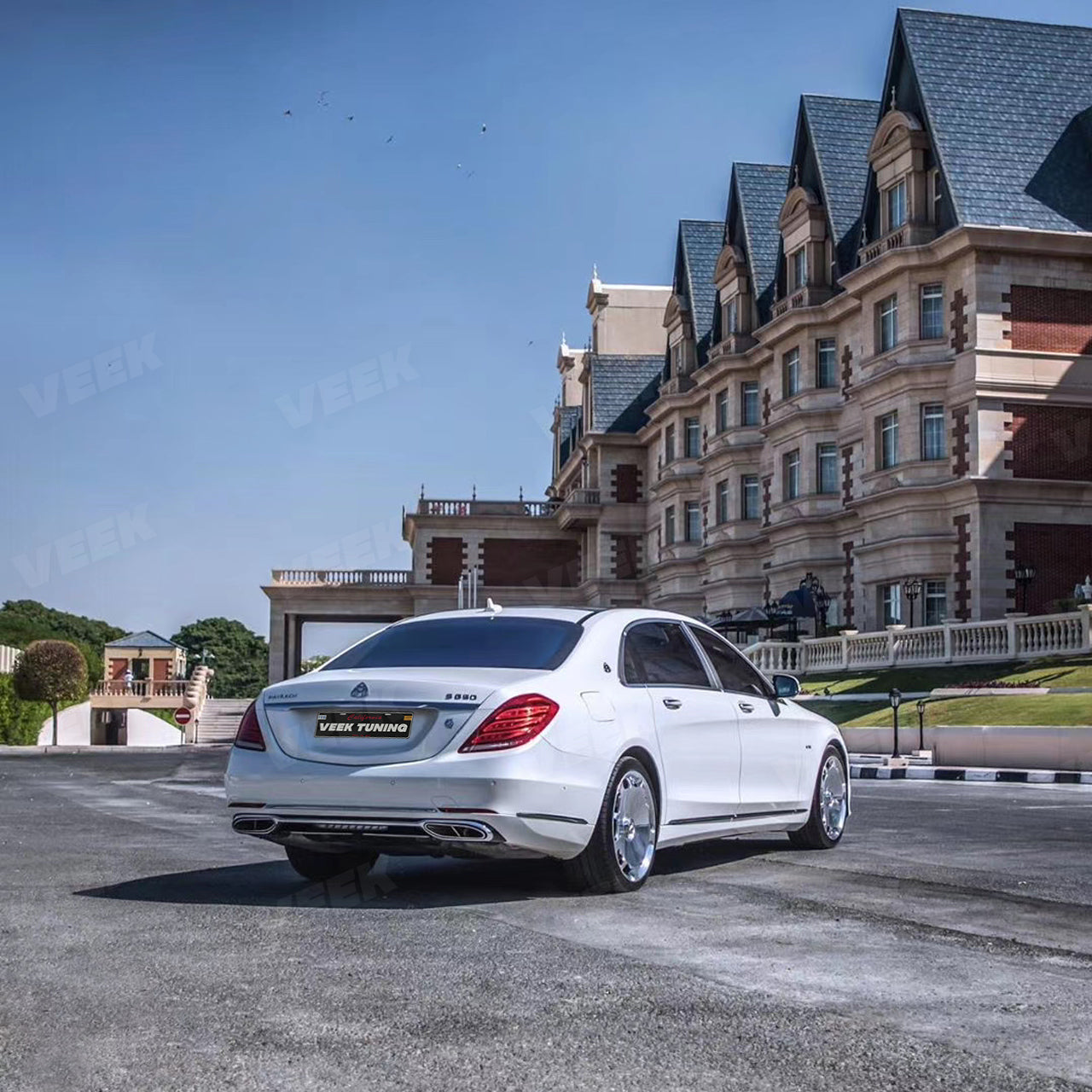 For S Class W222 (2014-2020) old to new Maybach Style (2024) Body Kit