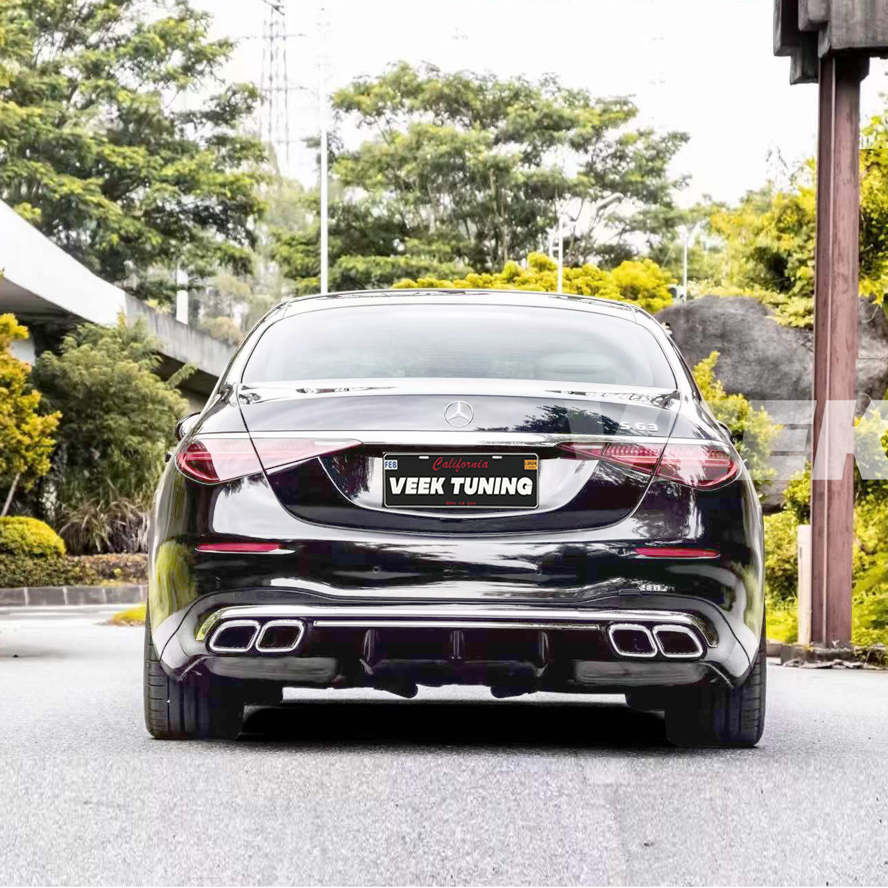 For Mercedes S-Class Sports Model W223 Upgrade to S63 Style Body Kit