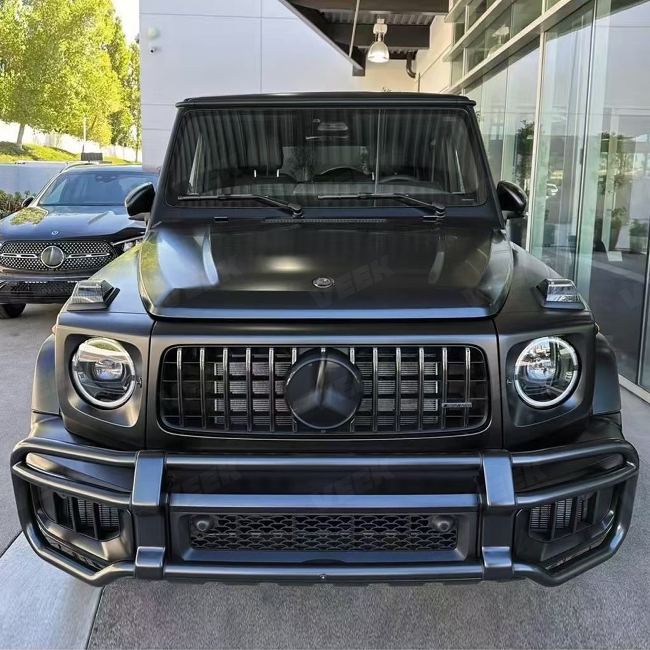 Bull Front Guard With Grille For Mercedes G Wagon 2025 W465 G63 AMG