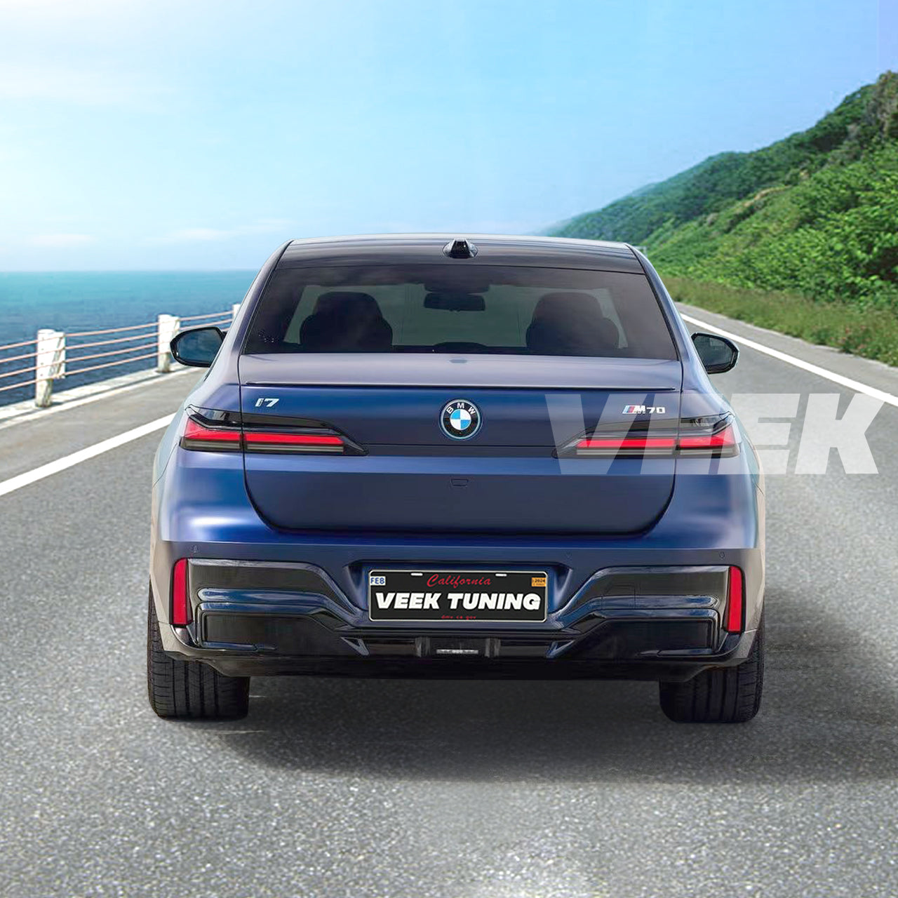 BMW 7 Series F01/F02 (2009-2015) Upgrade Old to New G70 (2024) M Sport Body Kit