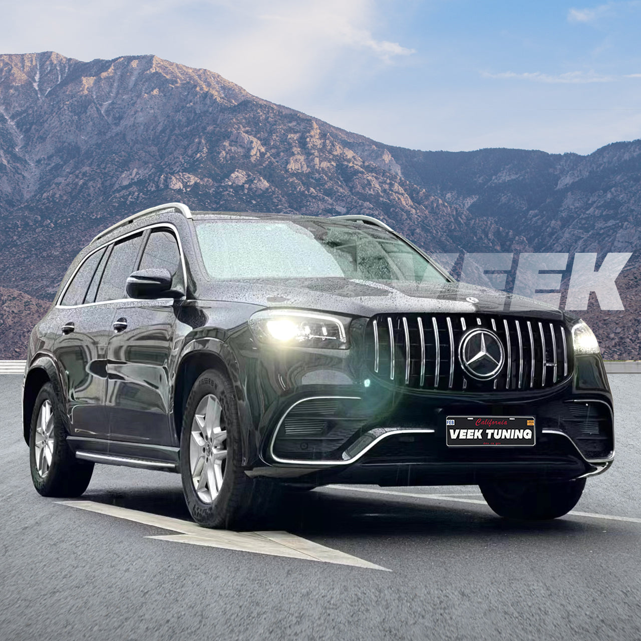 Mercedes 2012-2024 GLS X167 Upgrade to 24+ X167 GLS 63 AMG/Maybach Stye Body Kit