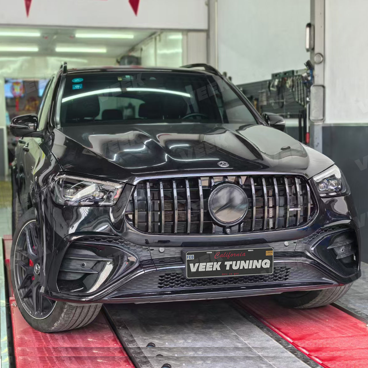Mercedes Benz GLE SUV W167 (2020-2023) Upgrade to AMG 53 W167 LCI (2025) Style Body Kit