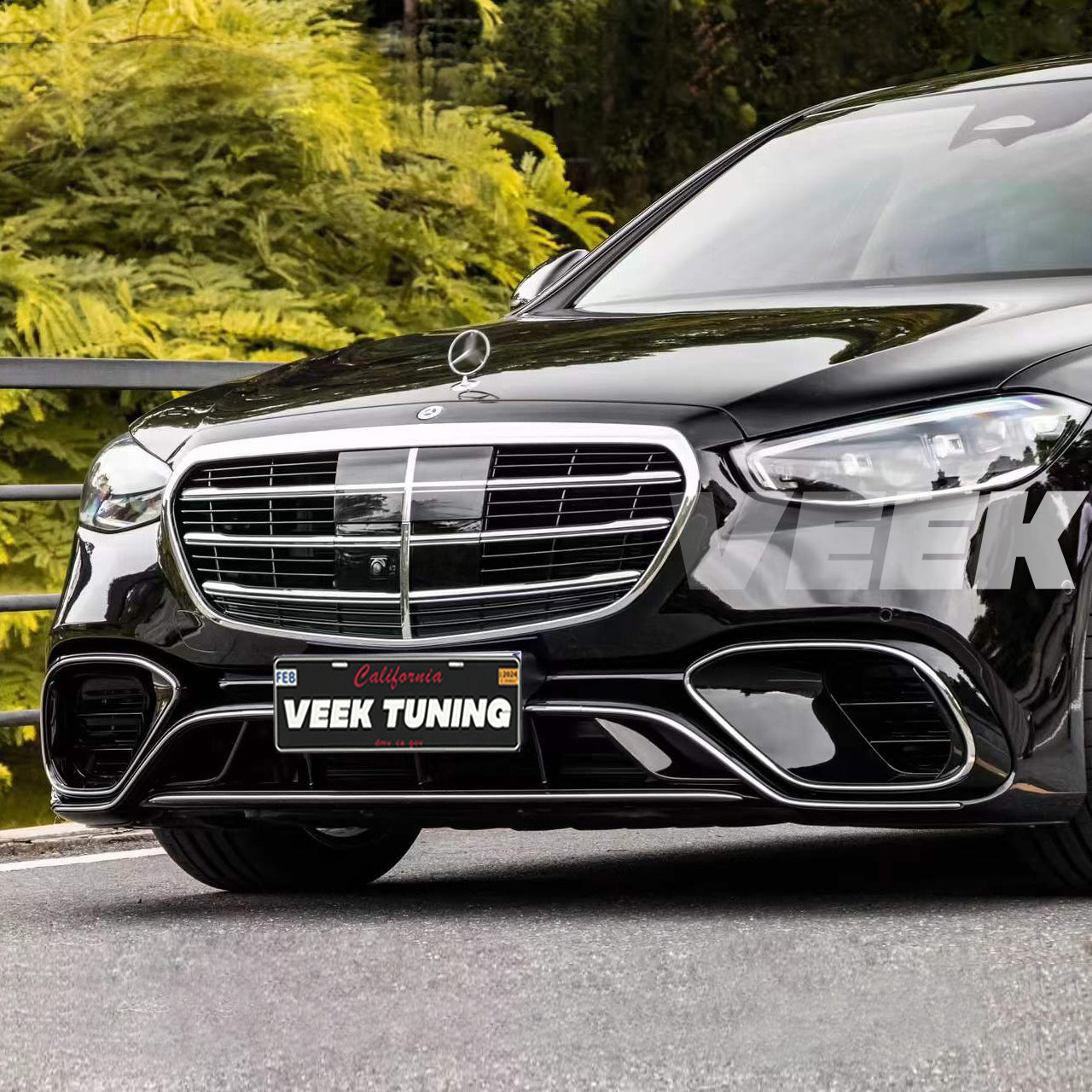 W223 S65 Style Body Kit For Mercedes S-Class W223 Sports Model