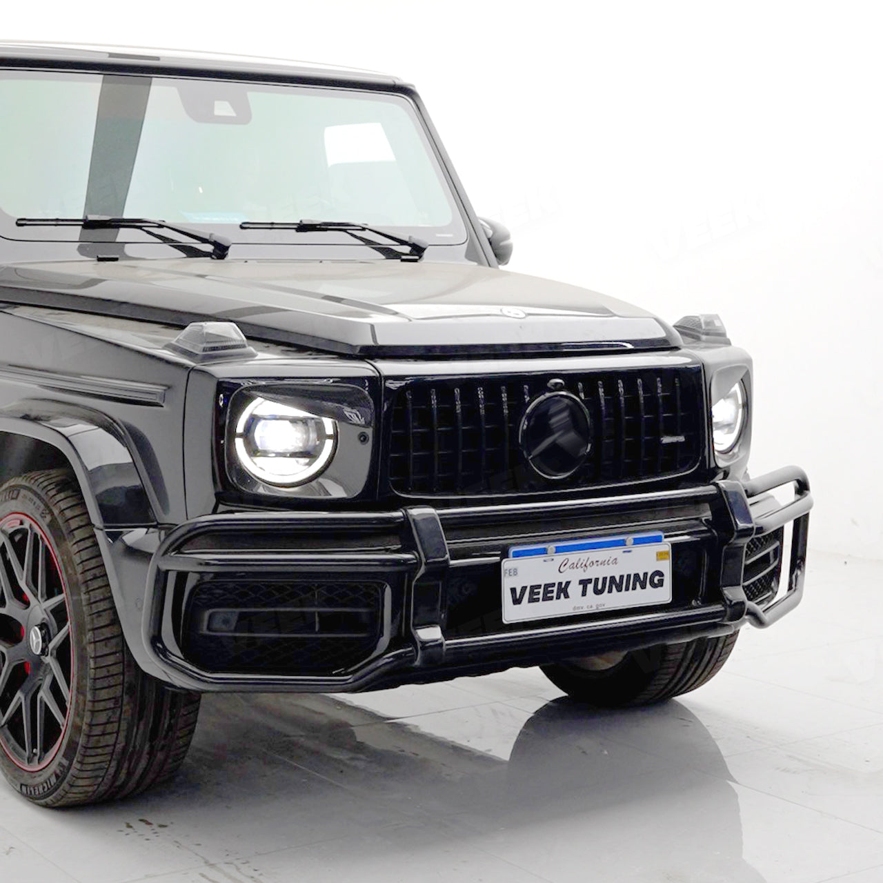 Carbon Fiber Demon Eye Headlight Cover for G Wagon W463A W465