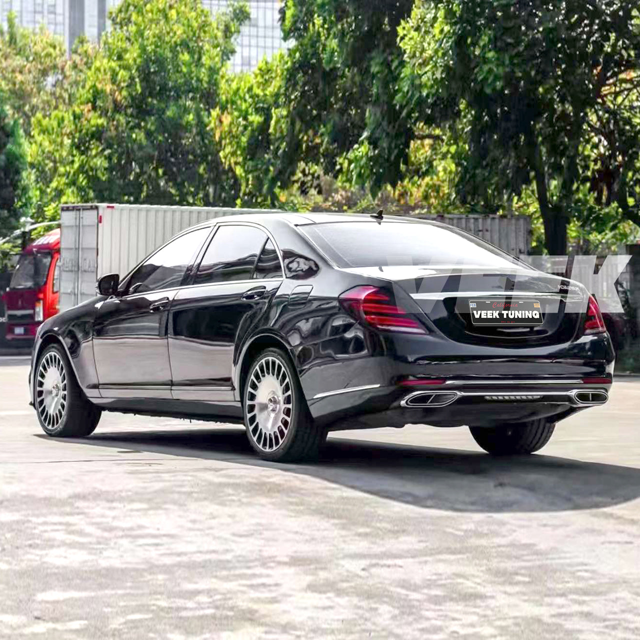 For Mercedes S-Class W221 (2006-2013) Upgrade to W222 MAYBACH Style Conversion Kit