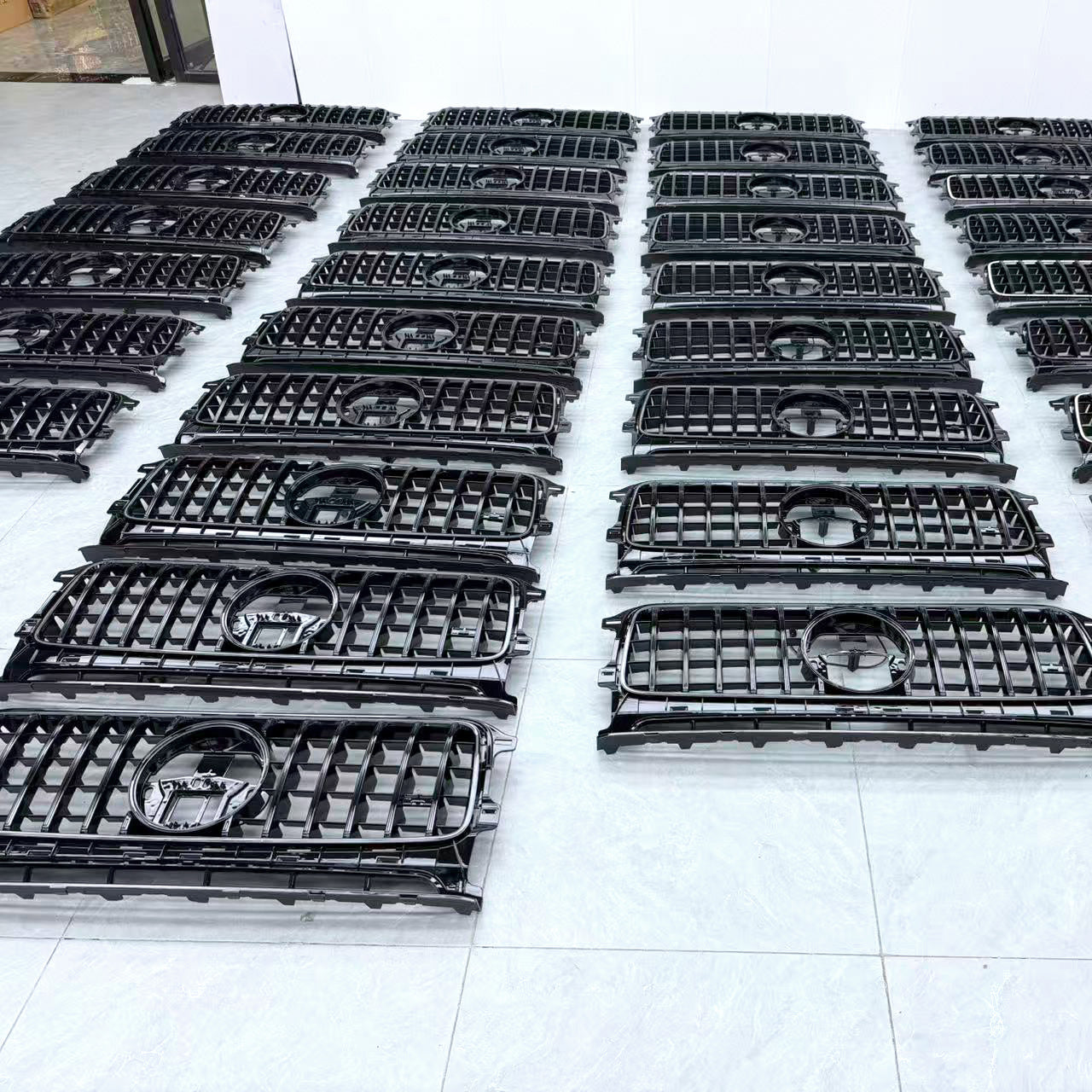 2026 Style LED Illuminated Front Grille Upgrade for Mercedes-Benz G-Class W463A W465 (2019-2026) Latest B Style Design
