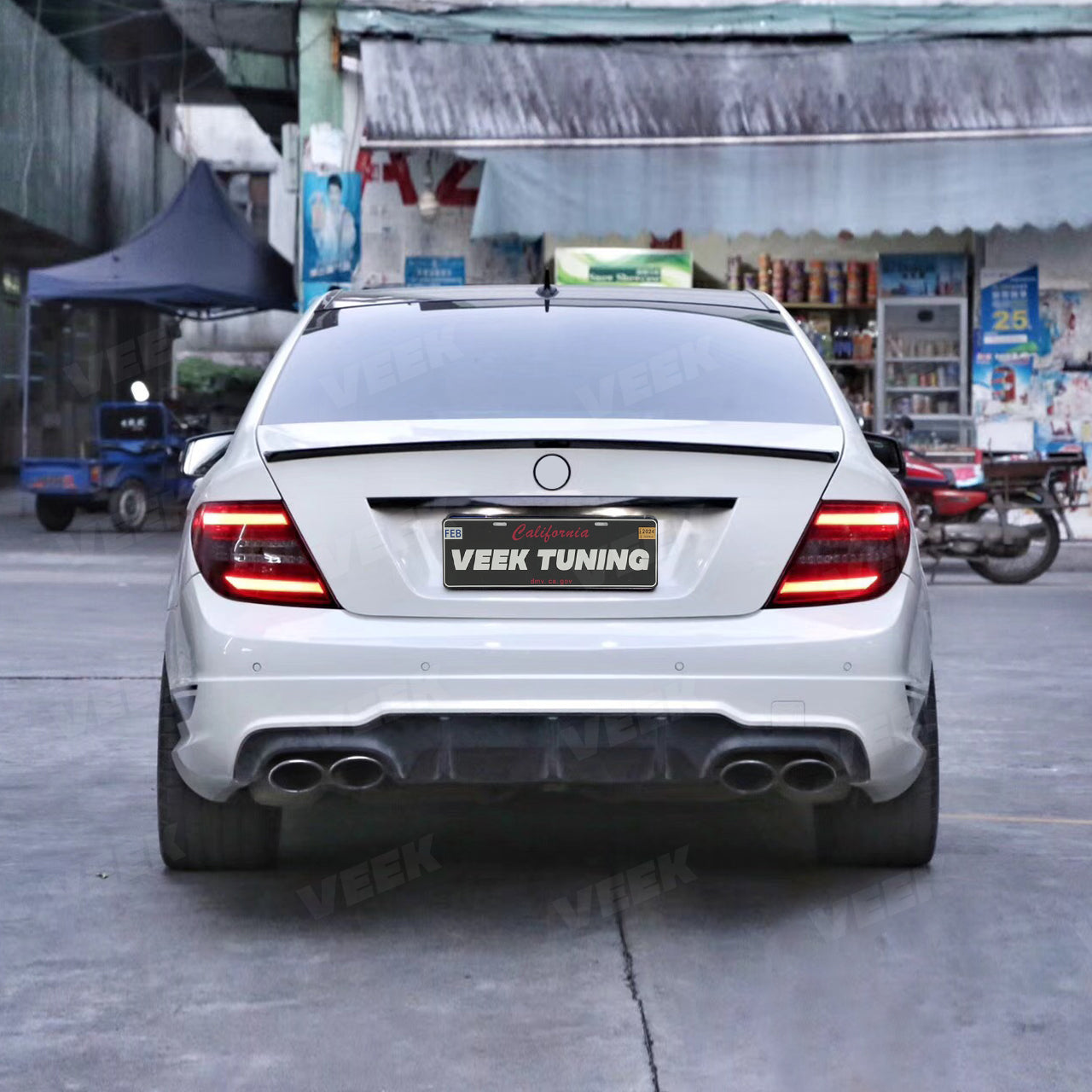 Mercedes C-Class W204 (2008-2014) Upgrade to AMG C63 (2014) Style Conversion Kit