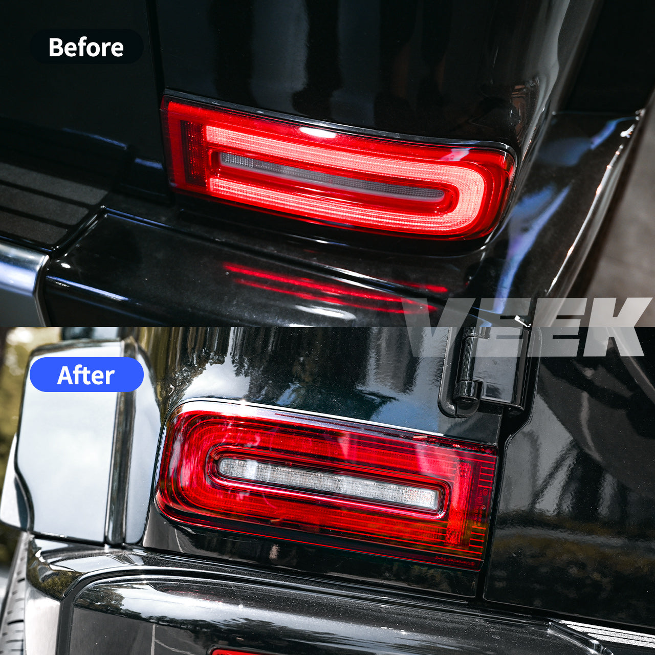 Night Edition Body Kit and Blackout Lights Set For Mercedes G Class W463A 2019-2024 Upgrade to G63 AMG