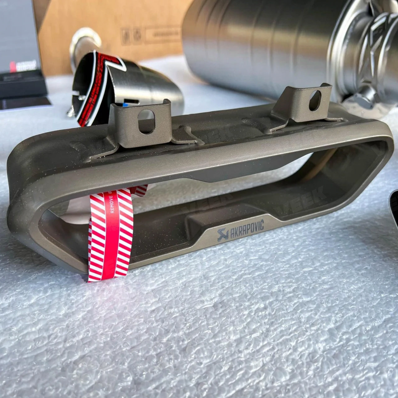 2019-2025 Mercedes G-Wagon W463A AMG G63/G500/G550 Akrapovič Titanium Exhaust System