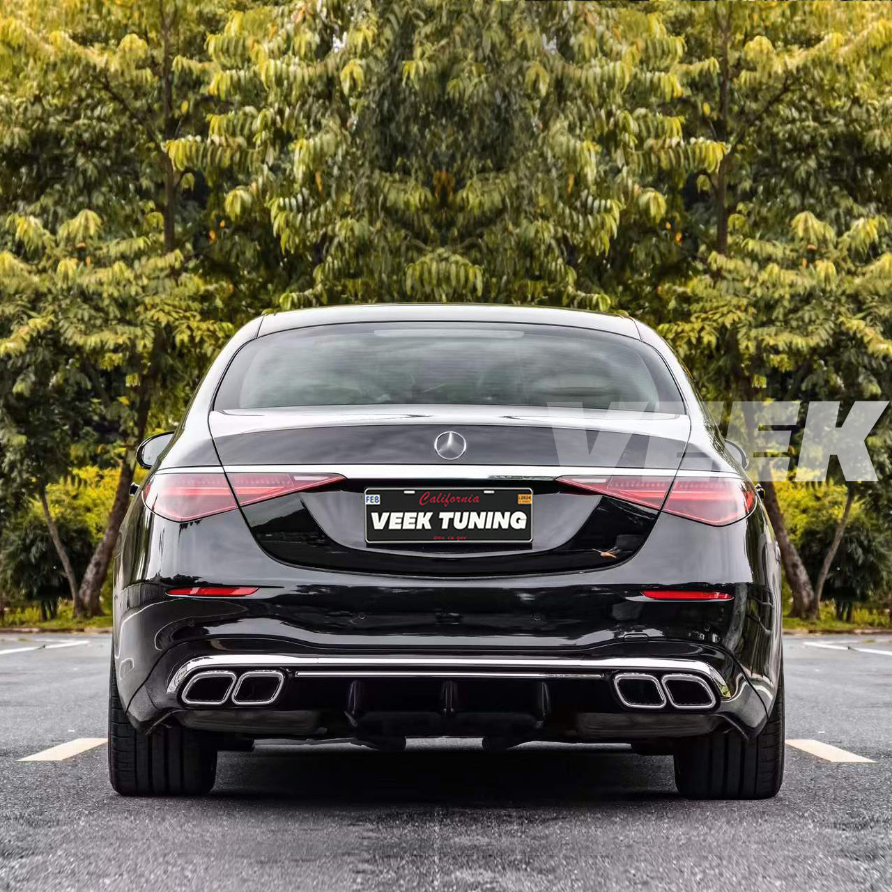 W223 S65 Style Body Kit For Mercedes S-Class W223 Sports Model