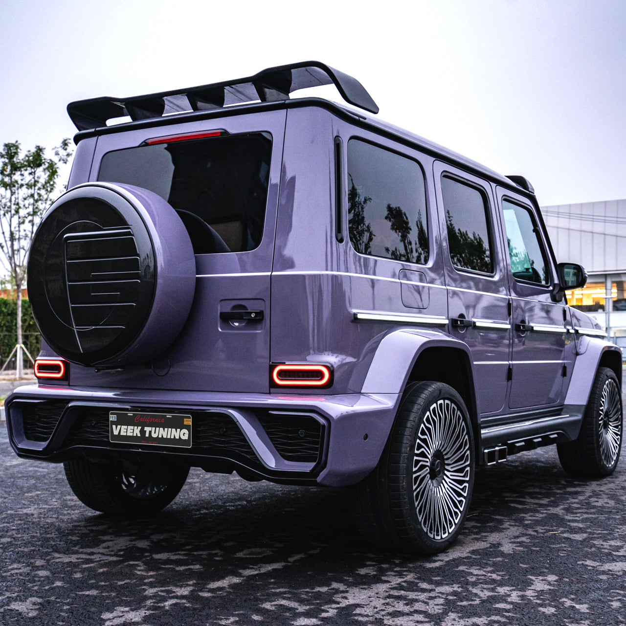 W463A/W465 2019-2025 G55/350/450d/500/550 G-WAGON EXTERIOR UPGRADE TO Maybach G900 Style Body Kit
