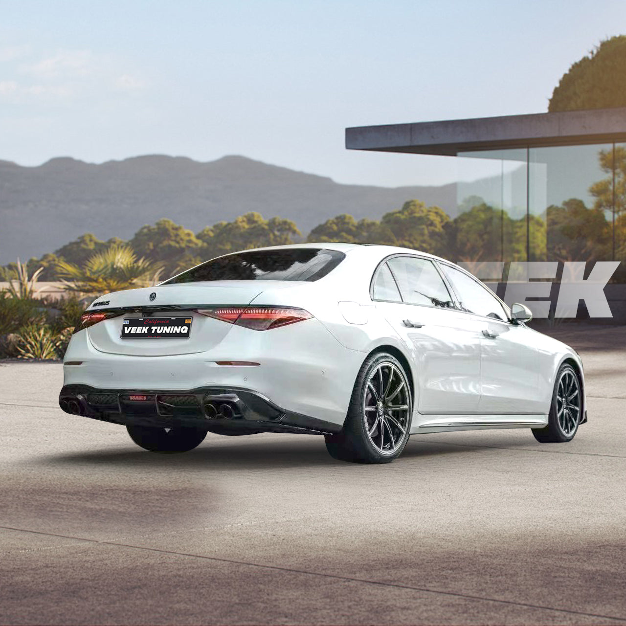 Brabus Style Carbon Fiber Body Kit for Mercedes S-Class W223