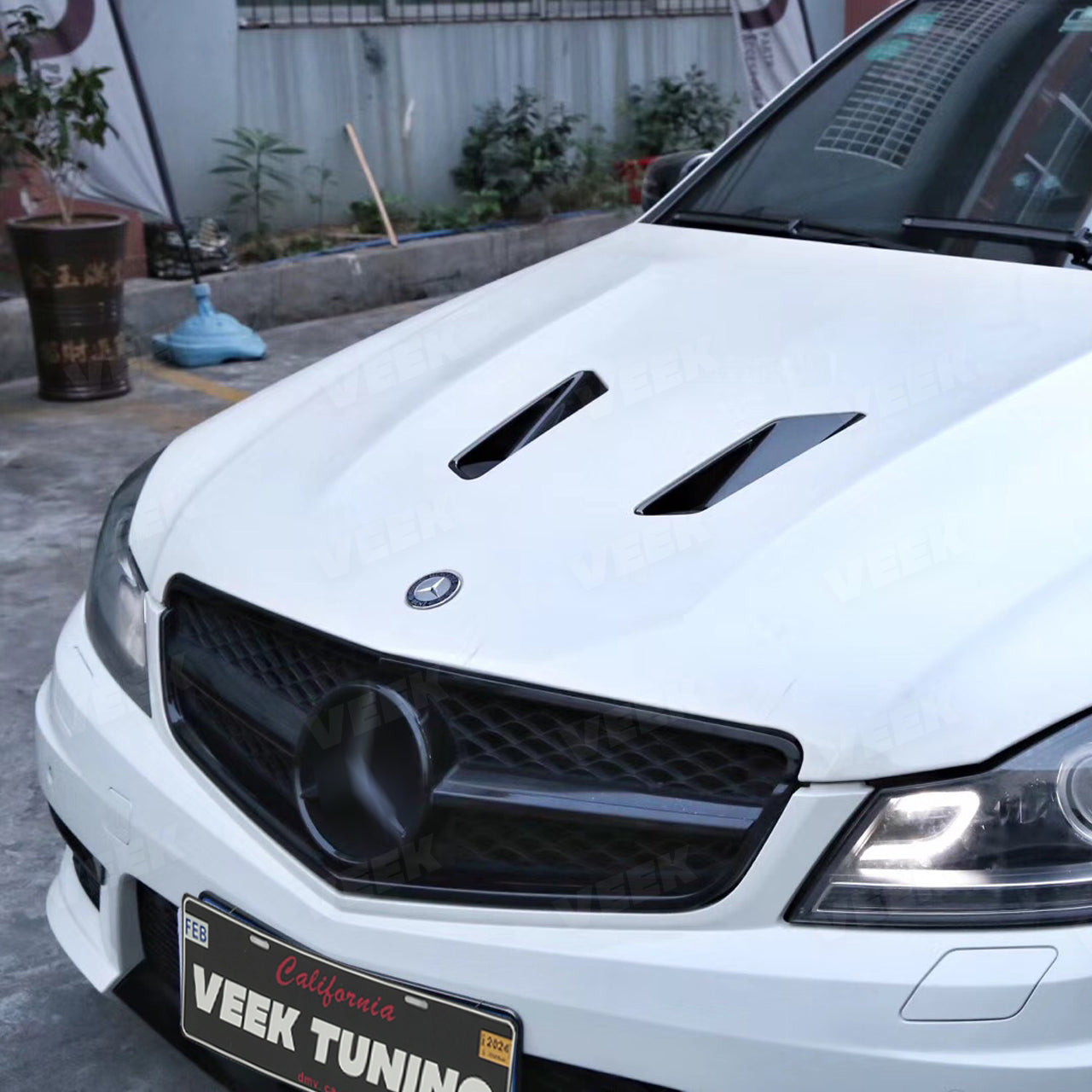 Mercedes C-Class W204 (2008-2014) Upgrade to AMG C63 (2014) Style Conversion Kit