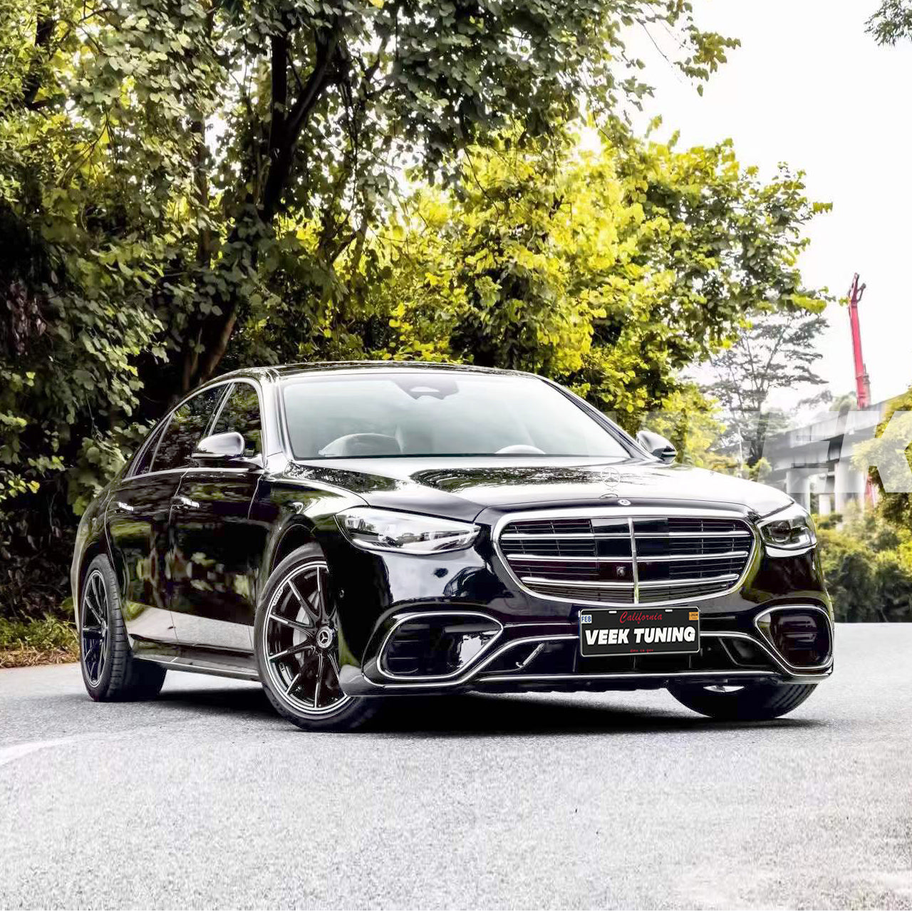 For Mercedes S-Class Sports Model W223 Upgrade to S63 Style Body Kit