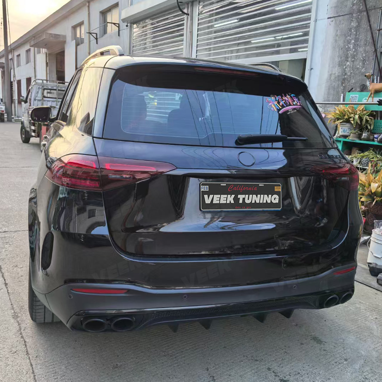 Mercedes Benz GLE SUV W167 (2020-2023) Upgrade to AMG 53 W167 LCI (2025) Style Body Kit