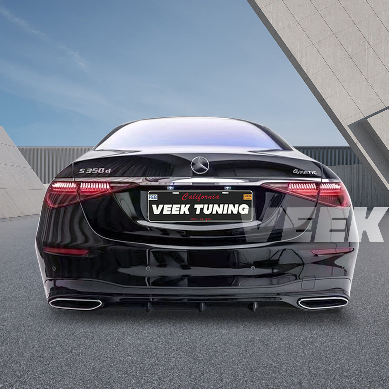 For Mercedes S-Class W223 to AMG Line Body Kit