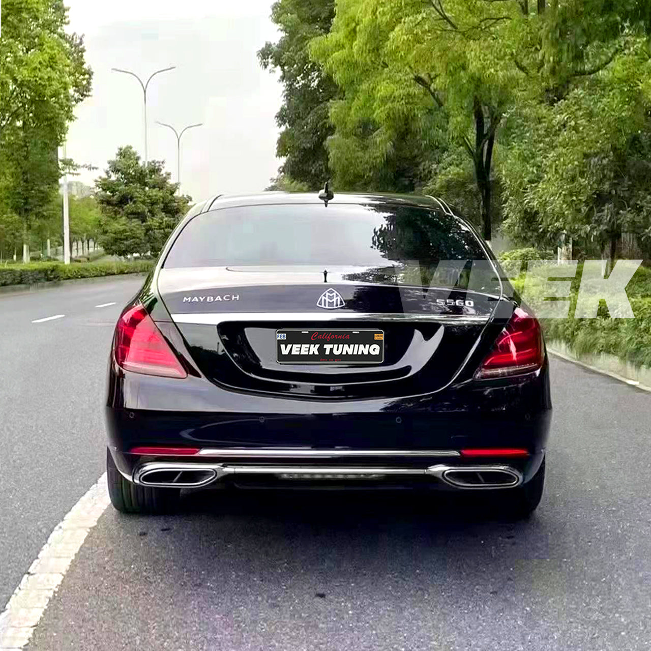 For Mercedes S-Class W221 (2006-2013) Upgrade to W222 MAYBACH Style Conversion Kit