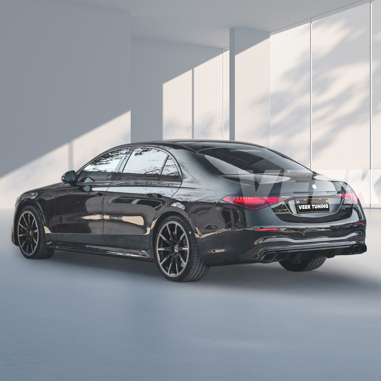 W223 S63 Style Dry Carbon Fiber Body Kit For Mercedes S-Class Sports Model