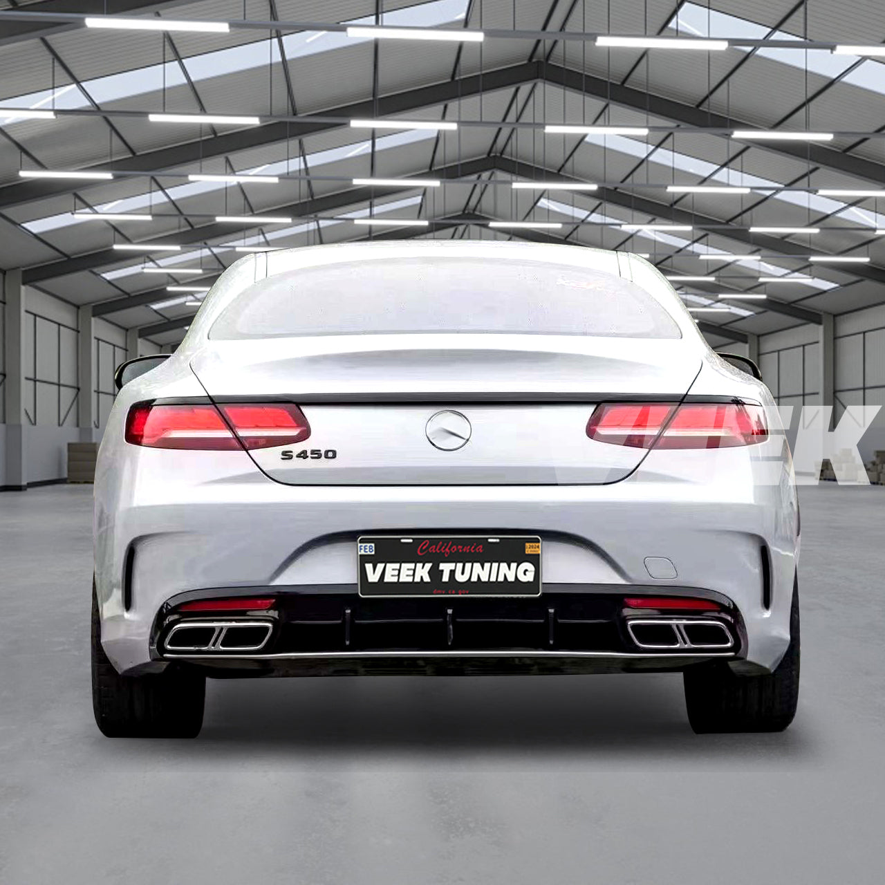 S65 AMG Style Upgrade Body Kit for Mercedes S-Class Coupe W217