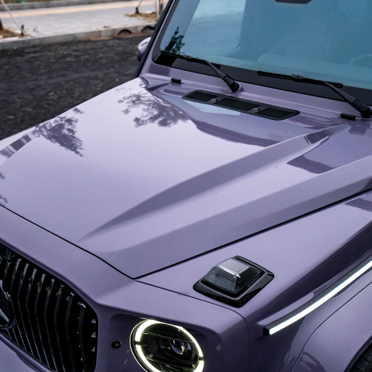 W463A/W465 2019-2025 G55/350/450d/500/550 G-WAGON EXTERIOR UPGRADE TO Maybach G900 Style Body Kit