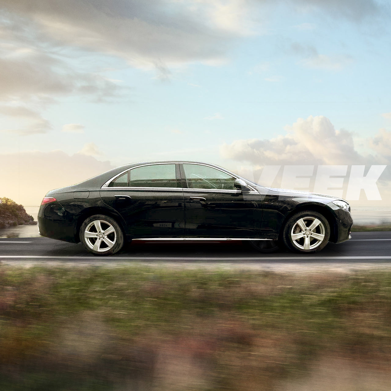 For Mercedes S Class W221 (2006-2013) Old-to-New W223 (2024+) 63 AMG/Maybach Style Body Kit