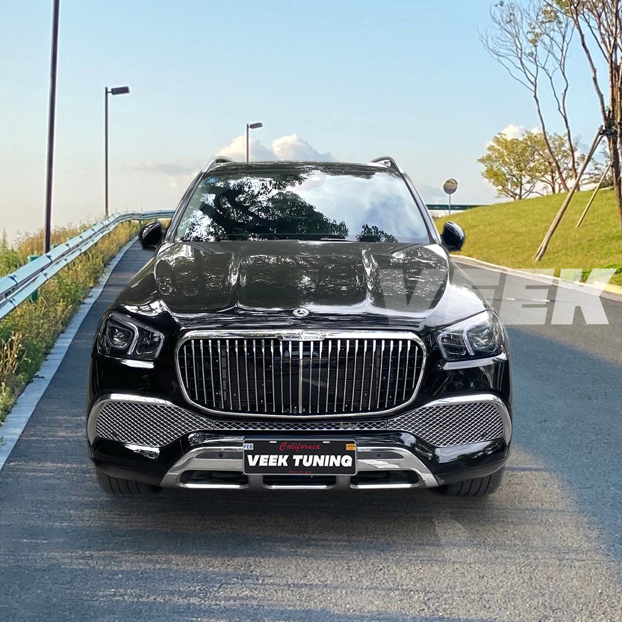 Mercedes Benz GLE SUV W167 (2020-2023) Upgrade to Maybach(2023)Style Body Kit