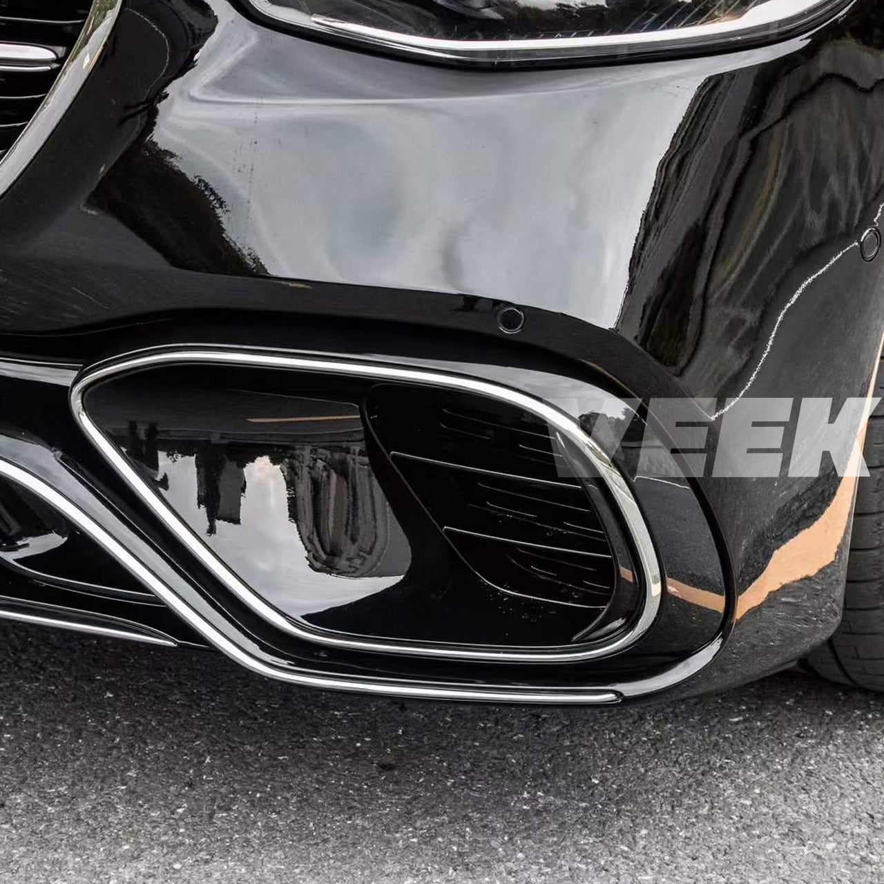 W223 S65 Style Body Kit For Mercedes S-Class W223 Sports Model